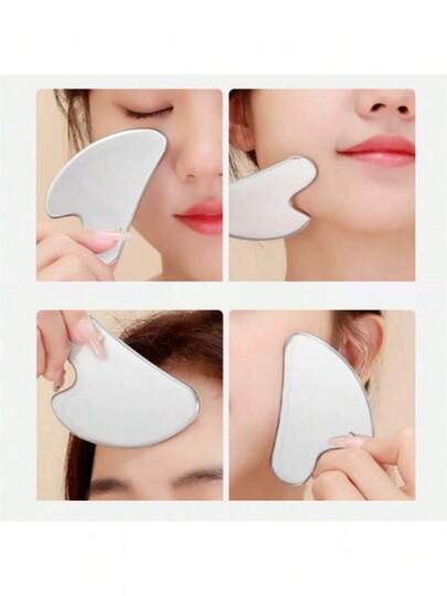 1 件天然树脂刮痧按摩工具，适用于面部、颈部、背部和全身按摩和清洁