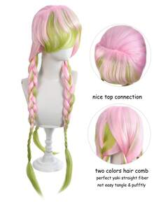 超长黑色至棕色渐变卷发假发，适合角色扮演，厚实蓬松的假发，适合服装