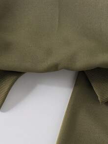 2 件套婴儿/女婴休闲日常长袖马刺绣运动衫和运动裤套装，轻便，适合春秋季