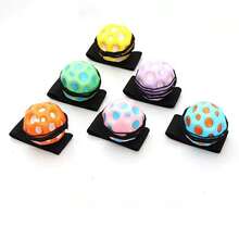 Bola de rebote de piedra lunar de moda con cordón elástico, bola de rebote con luz intermitente para aliviar el estrés, pequeño regalo de Halloween, pequeño presente sorpresa de Navidad