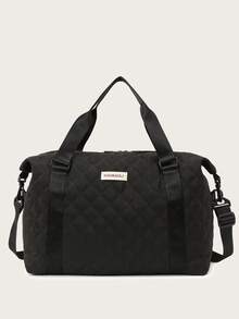 1 Túi hành lý nhẹ có thể gấp gọn dung tích cực lớn, Túi du lịch, Túi sắp xếp hành lý, Có thể gấp gọn, Tách ướt & khô, Túi du lịch cuối tuần kiểu vali xách tay, Túi qua đêm, Túi bệnh viện, Túi đựng đồ cho con bú, Ba lô, Đồ dùng thiết yếu khi đi du lịch, Túi sắp xếp khi đi du lịch, Túi ngày lễ, Đồ dùng học tập, Phụ kiện học sinh, Hành lý trở lại trường - màu đen - Xem 9