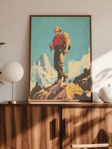 1 件复古美容院墙壁艺术、有趣的植物女士墙壁艺术“是的，我确实需要所有这些植物”，复古徒步旅行艺术印刷露营艺术励志山地艺术、卧室装饰、客厅装饰、办公室装饰、宿舍装饰、浴室装饰、墙壁艺术、墙壁装饰、家居装饰、房间装饰、帆布墙壁艺术、海报、带框架的墙壁艺术、可选框架 - 彩色 - 查看 14