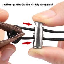 1pc Adjustable Archery Finger Guard, Dual-Layer Thickened Leather, Anti-Slip, Durable For Bow Shooting - Multicolor - View 8