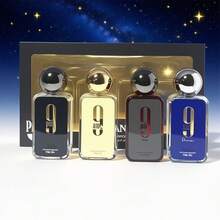 Perfumes de hombre 9am/9pm Afna'n perfume gift set 4 in 1(30ml each ) Perfume feromonas Perfumes arabes ofertas y liquidaciones Perfume masculino de lujo de alta gama, 4 aromas para satisfacer diferentes necesidades, exquisito empaque de caja de regalo, ideal para regalos navideños masculinos (Halloween, Navidad, Día de San Valentín, cumpleaños, aniversario) Fragancia de larga duración, adecuada para hombres de todas las edades - Multicolor - Ver 1