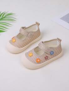 Toddler Boys' Soft Sole Lightweight Spring Shoes, Infant Girls' Autumn/Spring Footwear - Khaki - View 7