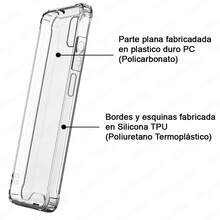 Meloenvias Funda para iPhone 16 6.1 Carcasa Antigolpes Reforzada Esquinas y Bordes, Antishock Anti Golpe Forro Protector de TPU + PC Color Transparente, Entrega Rápida, Enviado desde España - transparente - Ver 2