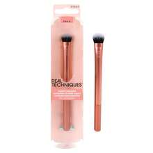 Real Techniques 专业遮瑕化妆刷，遮盖黑眼圈和瑕疵，适用于晕染液体和膏状遮瑕产品，提亮黑眼圈，圣诞礼物，1 支装，粉底刷，遮瑕刷，腮红刷，修容刷，腮红刷，古铜粉刷，散粉刷，粉底刷，腮红刷 - 粉色 - 查看 8