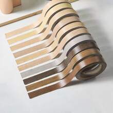 1pc 10m/393.7in Self-Adhesive PVC Furniture Edge Banding Tape, Cabinet & Desk Surface Protector
