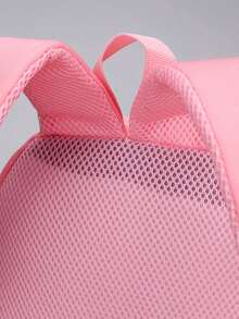 新款时尚卡通背包，带小袋 - 粉色 - 查看 8