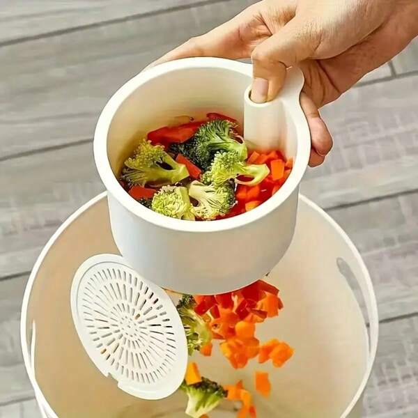 Automatischer Pop-Up Spülbeckeneinsatz & Anti-Verstopfungs-Ablaufstöpsel mit Selbstreinigung, abnehmbarem Korb. Einfach zu installierender Haareinfang für Küchen- und Badezimmerbecken. Ein modernes Zuhause-Grundbedürfnis und unverzichtbares Küchenhelfer, in 3 Farben erhältlich.