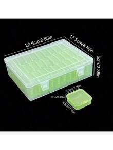 1/10/15/21/31件装多用途透明塑料收纳盒，迷你透明珠子收纳盒，带铰链盖的透明盒和长方形透明工艺用品盒，可用于整理耳环、戒指、珠宝和美甲配件包、化妆包、收纳盒、化妆品收纳盒、化妆包、化妆收纳盒、洗漱包、桌面收纳盒、化妆包、化妆袋、化妆品收纳盒、化妆包、珠宝盒、化妆刷架、化妆刷架、香水收纳盒、化妆包，是送给女性的礼物、圣诞礼物、女性礼物创意、房间装饰的理想之选。 - 彩色 - 查看 9