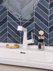 WoStick 4/10 PCS Waterproof Marble Pattern 3D Textured Wall Panels DIY Tiles, Modern Honeycomb Wall Decals, Removable Self Adhesive Wall Tile Sticker Kitchen Bathroom Backsplash For Festival Layout, Stickers, Wall Decal, Vinyl Decal For Home Decorations, Spring Decoration Items Refresh Your Home, Festival Decoration Stickers Gifts Birthday Graduation Kitchen Decor - Multicolor - View 13