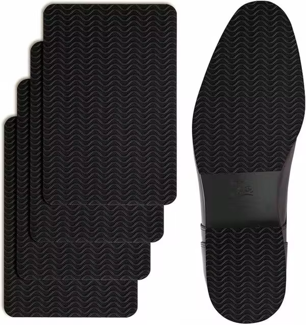 Anti Slip Shoe Grips Pads Shoe Sole - 2 Pairs (8.0*4.5, Red), Popular Sole Protectors