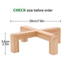 Base de maceta de flores de resina artesanal, soporte de planta pequeño para dormitorio, soporte de maceta de flores suculentas para balcón, estantería de exhibición de 4 esquinas