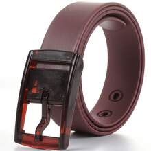 1pc Unisex Silicone Waist Belt With Plastic Buckle - Candy Color Slim Design, Suitable For Weddings, Parties And Daily Wear - Exquisite Gift Packaging, Special Occasion Apparel Accessory For Friends And Family, Minimalist Decor, High-Quality Item, Halloween, Christmas Gift