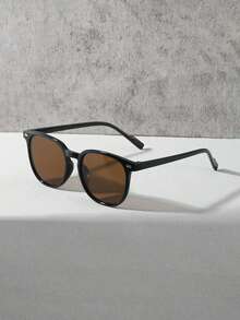 3 cặp kính gọng vuông thời trang màu đen bằng acrylic dành cho nam, thích hợp đeo hàng ngày. - Nhiều màu - Xem 6