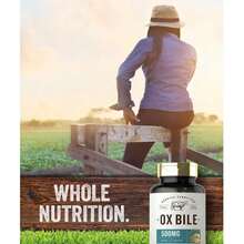 Carlyle Ox Bile Supplement 500 Mg | 60 Capsules | Digestive Enzymes | Non-GMO &Amp; Gluten Free | By Herbage Farmstead - Trắng - Xem 6