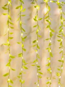 Encantadoras luces de hadas de sauce con LED - Alimentadas por batería, luces de ambiente de sauce, luces decorativas para árbol de Navidad, patio, regalo de boda, dormitorio, decoración de Año Nuevo, porche (baterías no incluidas), decoración de Halloween, decoración navideña. Adecuado para decoración interior, bodas y fiestas, luces de hadas, decoración de Halloween, decoración navideña.