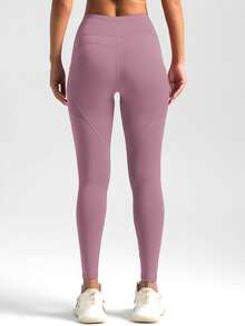 Soyun Mono de mujer con bolsillos laterales, pantalones de yoga, adecuado para yoga, deportes al aire libre y levantamiento de glúteos, color negro, primavera - Blanco y Negro - Ver 3