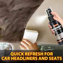 JB-XPCS 1 Bottle 50/300ml Car Interior Cleaner, Headliner Cleaner, Leather Suede Fabric Multi-Purpose Car Dashboard Cleaning Tool, No Water Needed - Black - View 10