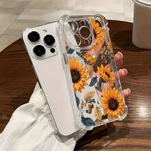 Con una carcasa de girasol, esta funda de teléfono elegante y minimalista, personalizada y creativa, está equipada con protección resistente a golpes y caídas en las cuatro esquinas, es resistente a las manchas y duradera para el  17.17 Pro...17 Pro Max...17 Agua. 16.16 Pro...16 Pro Máx.16 más.. 15.15 Pro Max...15 Pro...15 más.. 14.14 Pro...14 más..14 Pro Max... 13.13 Pro...13 Pro Max...12.12 Pro...12 Pro Max...11.11 Pro...11 Pro Máx.XR.X.XS.XS máx.Compatible con el modelo Se.MiNi, proporciona una excelente absorción de impactos y mejor protección contra caídas, hecho de material TPU suave, cubriendo completamente el equipo, con cojines de aire en cada dispositivo. - Transparente 2998 - Ver 2