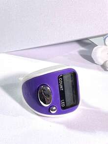 Nuovo contatore elettronico portatile, display LED ad anello elastico, mini contatore manuale, contatore per uso quotidiano di carte e imballaggi