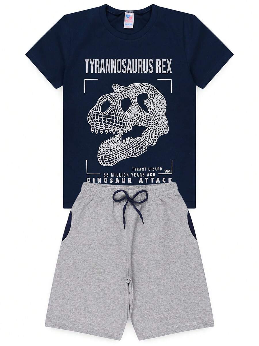 Boys' Summer Tyrannosaurus Rex Set | SHEIN USA