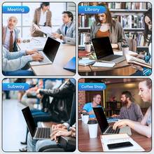 A 15.6-Inch 16:9 Laptop Screen Privacy Film That Blocks Blue Light, Protects Your Eyes, And Fully Protects Your Privacy - Black - View 7