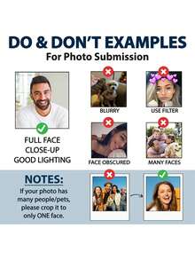 Personalized Family Photo Christmas Tree Ornament, Customizable Text, Holiday Keepsake, Unique 2025 Gift, Perfect Christmas Tree Home Decor & Stocking Stuffer For Parents, Kids, Grandparents, Friends - Multicolor - View 9