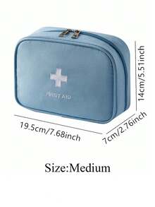 Portable First Kit, Medicine Storage Bag, Portable Medical Bag, Multi-Functional Emergency Kit, Portable Travel Medicine Storage Bag, Does Not Contain Medicines Or Other Materials, Is Easy To Carry And Durable, Suitable For Travel, Home Essentials, Travel, Outdoor Activities, Cruises, Summer Vacations, Outdoor Camping, And Hiking. Medicine Bag Pill Box Medicine Organizer For Outdoor Travel Essentials First Aid Bag
