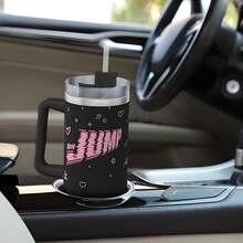 40oz/20oz SCHWARZ ROSA 9. Jahrestags "JUMP" & "schwarz DEADLINE" Welttournee - Edelstahl Vakuumisolierter Becher, inspiriert von 'JUMP' & 'BLINK' Album, auslaufsicher mit Griff & Strohhalm, isoliert für heiße/kalte Getränke (Kaffee/Tee/Heiße Schokolade), wiederverwendbar & lustiger K-Pop Sammlerstück - perfekt für Schule, Reisen, Valentinstag & Fans!