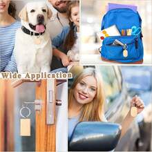 Customized Name Keychain, DIY Painting Personalized, Anti-Lost Pendant, Bag Personalized Pendant, Pet Dog Tag - Multicolor - View 7