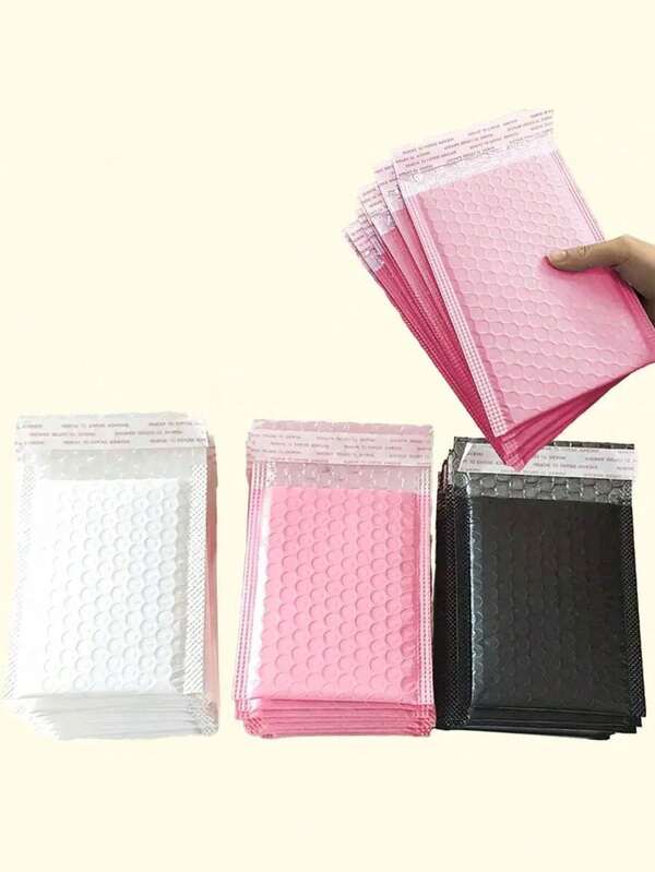 Luftpolster-Versandtaschen mit Selbstverschluss, geeignet für Valentinstag, Hochzeit, Geburtstag, Geschenktüten, Herbstdekoration, wasserdichte und stoßfeste Verpackungstaschen für Schmuckversand, passend für Hochzeit, Geburtstag & Abschlussgeschenke (Halloween, Weihnachten, Valentinstag, Erntedank, Geburtstag, etc.) Versandtaschen