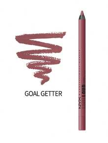 NYX Kẻ viền môi Line Loud 15 Kẻ viền môi Goal Getter Makeup 0.042oz/1.2g Chất son kem lì, lên màu chuẩn, không lem, lâu trôi, thoải mái khi sử dụng, phù hợp cho bạn gái, vợ, mẹ, bạn bè, sinh nhật, tiệc tốt nghiệp, du lịch, cắm trại, ngoài trời, trường học, chuyến đi chơi trong khuôn viên trường, lễ kỷ niệm, mùa thu, mùa thu, Helloween, mùa thu, trông tươi sáng và táo bạo, cô gái nóng bỏng - 15 Người đạt được mục tiêu - Xem 3