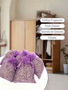 5/10/15 Piezas de Bolsas de Fragancia Premium de Lavanda - Elegantes Bolsas de Fragancia de Lavanda, Bolsas de Fragancia Portátiles, Fragancia Duradera, Adecuadas para Cajones, Armarios, Bolsas de Fragancia para el Hogar, Bolsas de Fragancia de Lavanda Seca, Regalos de Año Nuevo, Bolsas de Aromaterapia para Armario, Flores de Lavanda Secas Naturales, Grandes Regalos, Ideales para la Decoración del Hogar