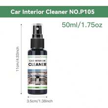 JB-XPCS Car Interior Cleaner, Ceiling Cleaner, Leather Flannel Woven Cloth, Waterless Multi-Purpose Car Dashboard Cleaning Tool - Black - View 13