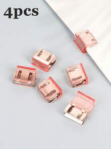 6pcs Invisible Pant Leg Shortener Clips, No-Sew Hidden Clamps And Leg Tightening Devices To Prevent Pants From Dragging On The Ground, Multipurpose Clips For Home, Office, File And Paper Organization - Multicolor - View 17