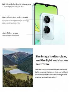 vivo Y37 智能手机 5G 安卓手机 菱形浅紫/远山绿/月影黑 性能卓越 大容量电池 轻薄便携 超长续航 拍照手机 6.56 英寸 90Hz 高刷新率屏幕 5000mAh 大容量电池 超长待机 1300 万像素后置主摄像头 500 万像素前置摄像头 - 黑色 - 查看 10