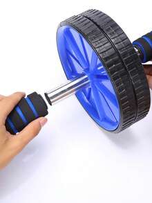 1pc Abdominal Wheel Roller, Home Fitness Equipment, Abdominal Muscle Trainer, Suitable For Beginners, Men & Women, Slimming Waist - Multicolor - View 8