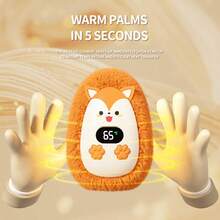 Portable Hand Warmer Rechargeable, Adjustable Hand Warmer Kids,S, Adults, And Friends With Long-Lasting Warmth, Rechargeable Hand Warmer Hand Warmer Usb Rechargeable, Winter Hand Warmer Rechargeable, Cute Animal Hand Warmer, Winter Hand Warmer, Hand Warmer For Winter