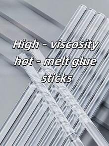 High - Viscosity Hot - Melt Glue Sticks. They Are Ultra - Clear, Have A Smooth Flow, Are Smokeless, Odorless, Non - Toxic, Compatible With Most Glue Guns, And Serve As Multi - Purpose Adhesives For Art, Crafts, And DIY Projects.