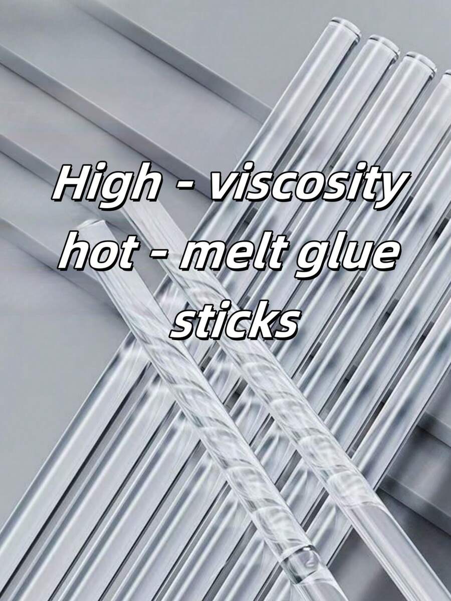 High - Viscosity Hot - Melt Glue Sticks. They Are Ultra - Clear, Have A Smooth Flow, Are Smokeless, Odorless, Non - Toxic, Compatible With Most Glue Guns, And Serve As Multi - Purpose Adhesives For Art, Crafts, And DIY Projects.
