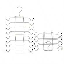 1 Peça Cabide Dobrável Multicamadas de Aço Inoxidável para Secagem Eficiente de Roupas Íntimas e Sutiãs, Prateleira de Armazenamento Versátil de 8/4 Camadas com Ganchos de Metal, Ideal para Organização de Regatas Sem Costura, Perfeito para Uso Doméstico, Design Compacto para Gerenciamento Ideal de Armário, Essencial para Renovação de Guarda-Roupa Sazonal e Preparação para Feriados, Melhore sua Rotina de Lavanderia com Esta Solução de Armazenamento Elegante e Funcional