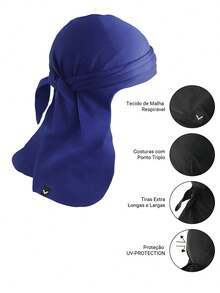 Fairsoft Dureg Touca Para Waves Durag Masculino Texturizado Proteção Uv Fairsoft