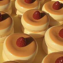 1 件/2 件草莓和蓝莓奶油蛋糕挤压玩具，减压玩具，节日、生日、圣诞节和派对的完美礼物