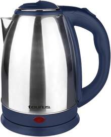 Caront de Tauro|Hervidor eléctrico|Hervidor Inalámbrico|2 litros|1000 vatios|Acero inoxidable|Duradero|Hervir en cuestión de minutos|Base desmontable|Apagado automático - Azul marino - Ver 13