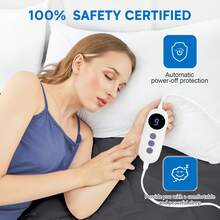 Heated Mattress Pad With 9-Level Heat Settings, 10H Auto-Off & Overheat Protection, Quick Warm-Up Electric Bed Warmer - Deep Pocket Design, Machine Washable, Quiet Operation, Energy-Efficient Heating System, Compatible With All Bed Sizes (Twin/Full/Queen/King) - Ideal For Cold Bedrooms & Winter Use, Heating Mattress Pad, King Size Mattress Heater Cover, Heated Pad For Queen Bed, Mattress Heater Pad, Queen Size Heating Mattress Pad