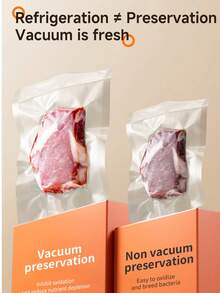 RAF RAF Rechargeable Vacuum Sealer, Food Vacuum Protector 1500mAh Lithium Battery, Food Vacuum Sealing Equipment, Automatic Vacuum Sealer, LED Indicator Light And Air Sealing System To Keep Food Fresh For A Longer Time, Intelligent Display Operation, Essential For Keeping Food Fresh And Moisture-Proof, Ideal Choice For Kitchen And Outdoor Use, Fruits, Vegetables And Meat Both Dry And Wet Powder Surfaces Can Be Sealed