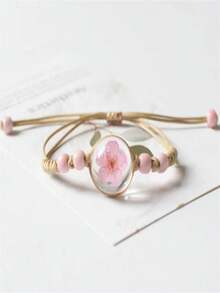 12pcs Dried Sakura Flowers Pressed Flower Specimens For Resin Crafts, Photo Frames, Bookmarks, Candles, DIY Handmade Lamp, Fan, Home Decor, Gift For Friends