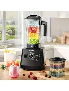 Professional Blender, Smoothie Blender, Maximum 2400W/1000W Blender And Grinder Combination 25000RPM Powerful Blender Kitchen 68 Ounce Container Countertop Blender Ice, Snow Durian Blender, Milkshake, Grinder, Juice, Milkshake - EU E Type Plug(220-240V) - View 8